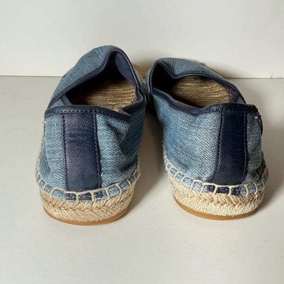 Tory Burch Denim Blue Loafers - Picture 5 of 10